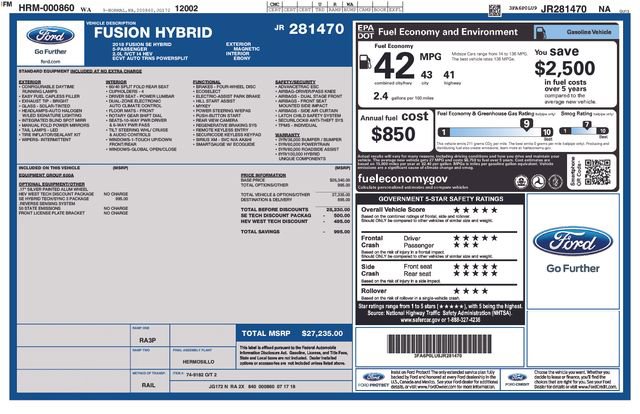 Used 2018 Ford Fusion SE FWD image 30