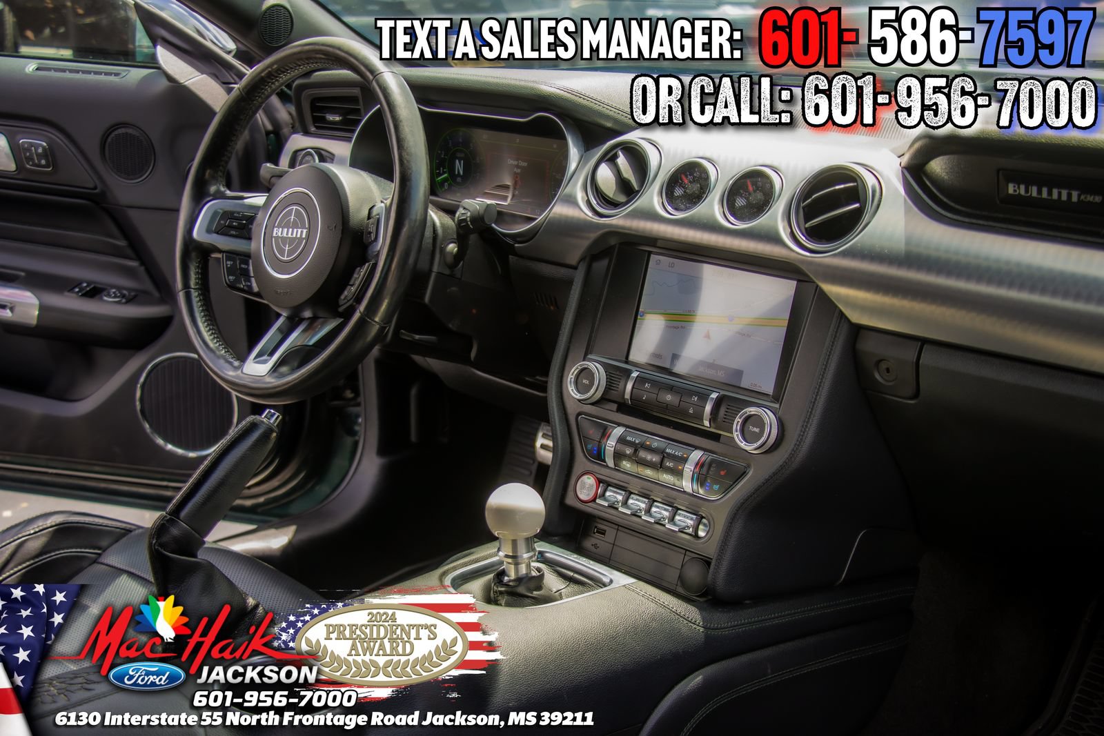Certified 2019 Ford Mustang Bullitt w/ Bullitt Electronics Package RWD image 6