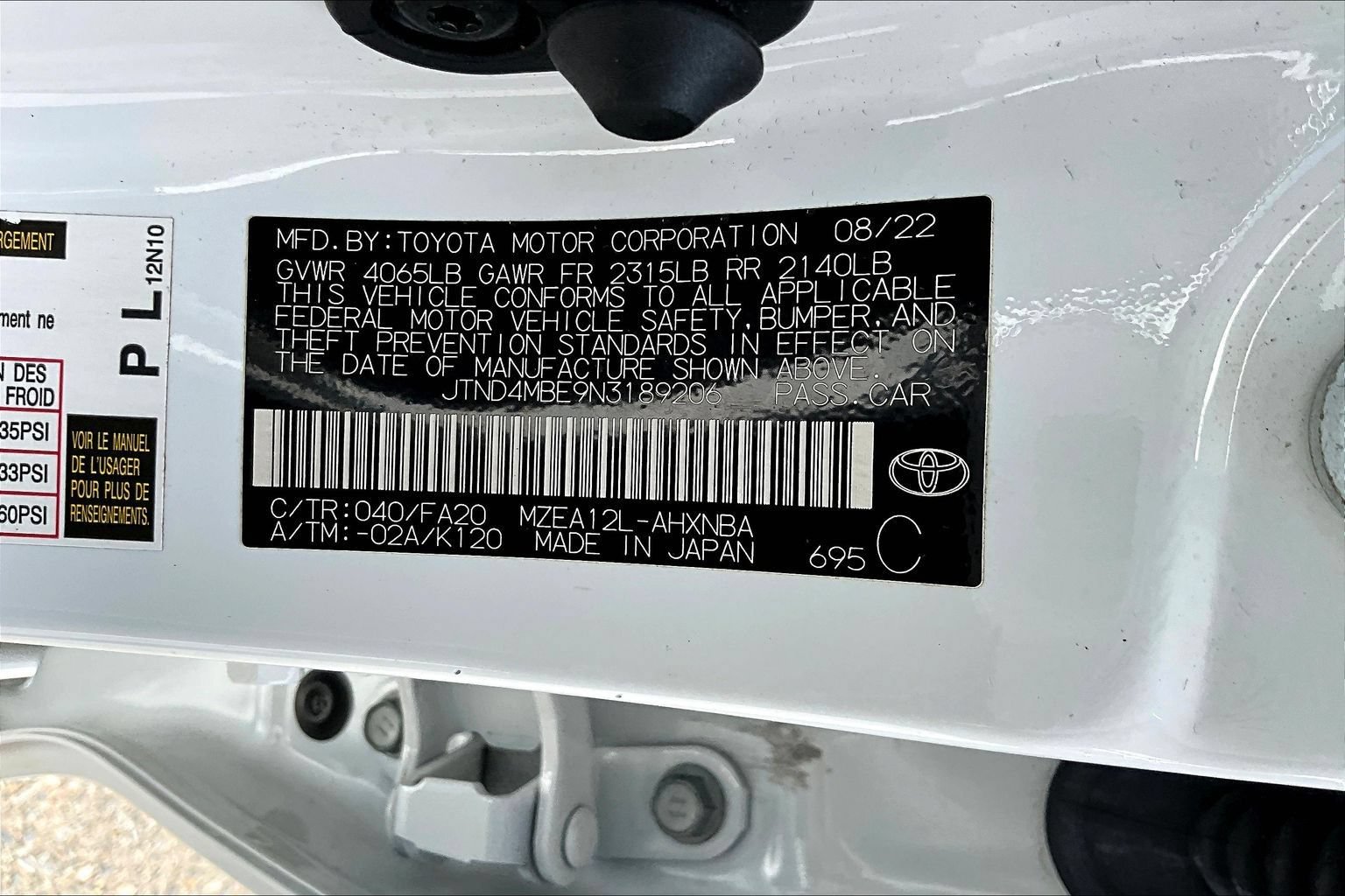 Used 2022 Toyota Corolla SE FWD image 22