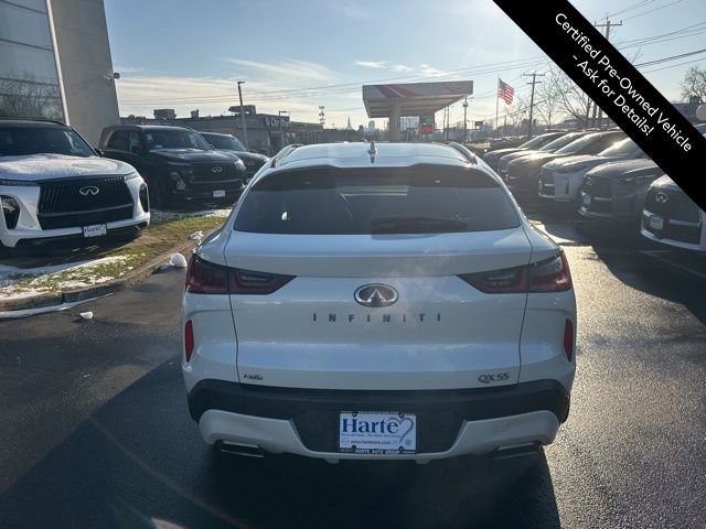 Certified 2023 INFINITI QX55 Luxe w/ Cargo Package image 5