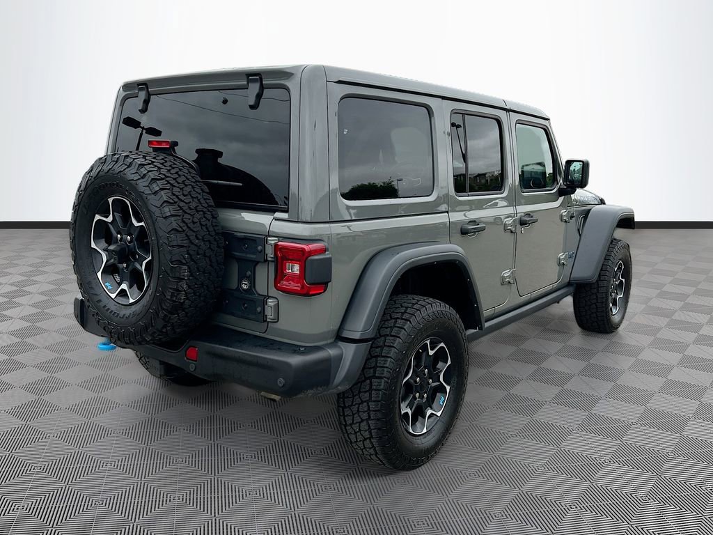 Used 2023 Jeep Wrangler Unlimited Rubicon 4xe w/ Steel Bumper Group AWD/4WD image 7