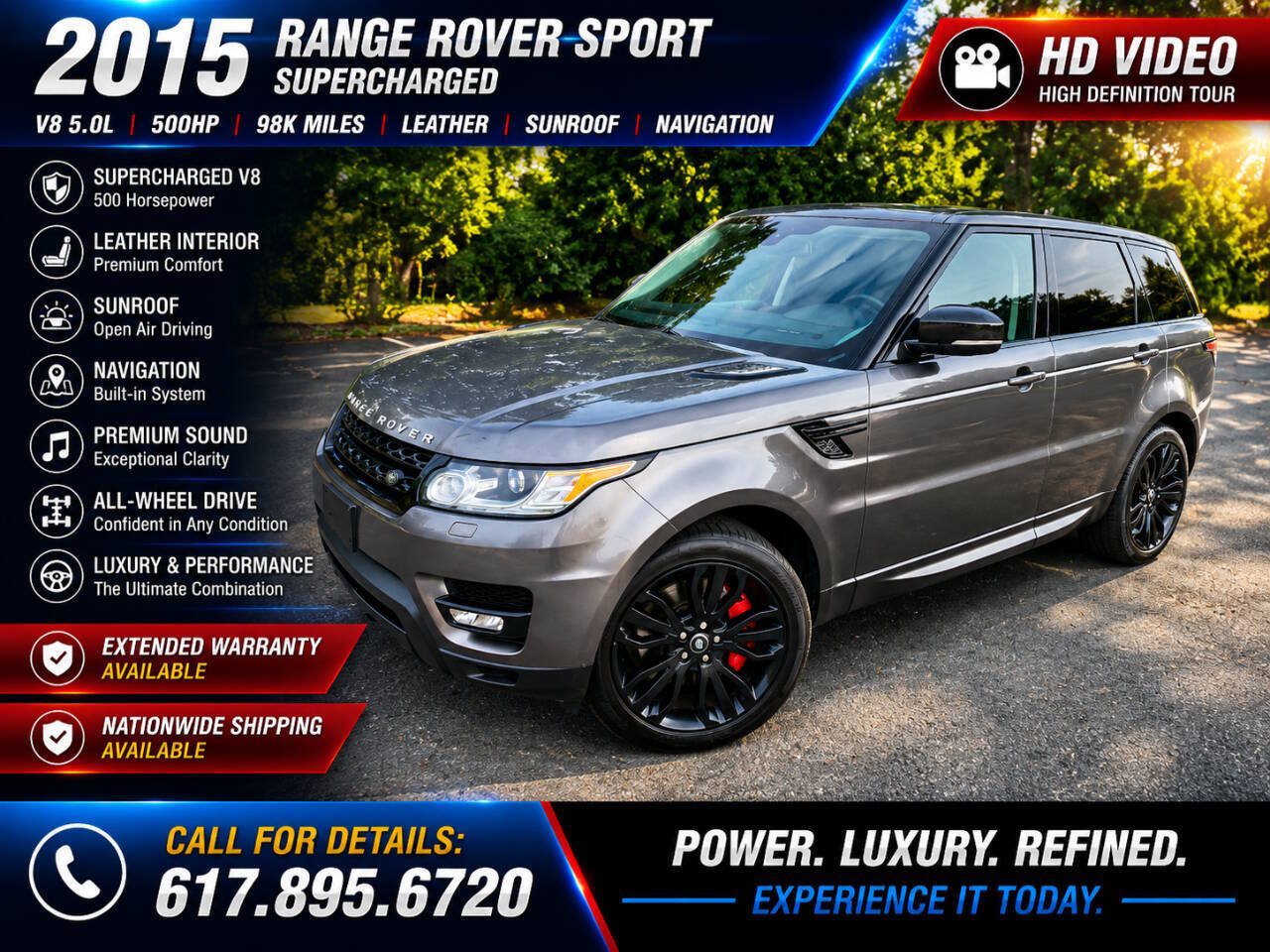 Used 2015 Land Rover Range Rover Sport Supercharged