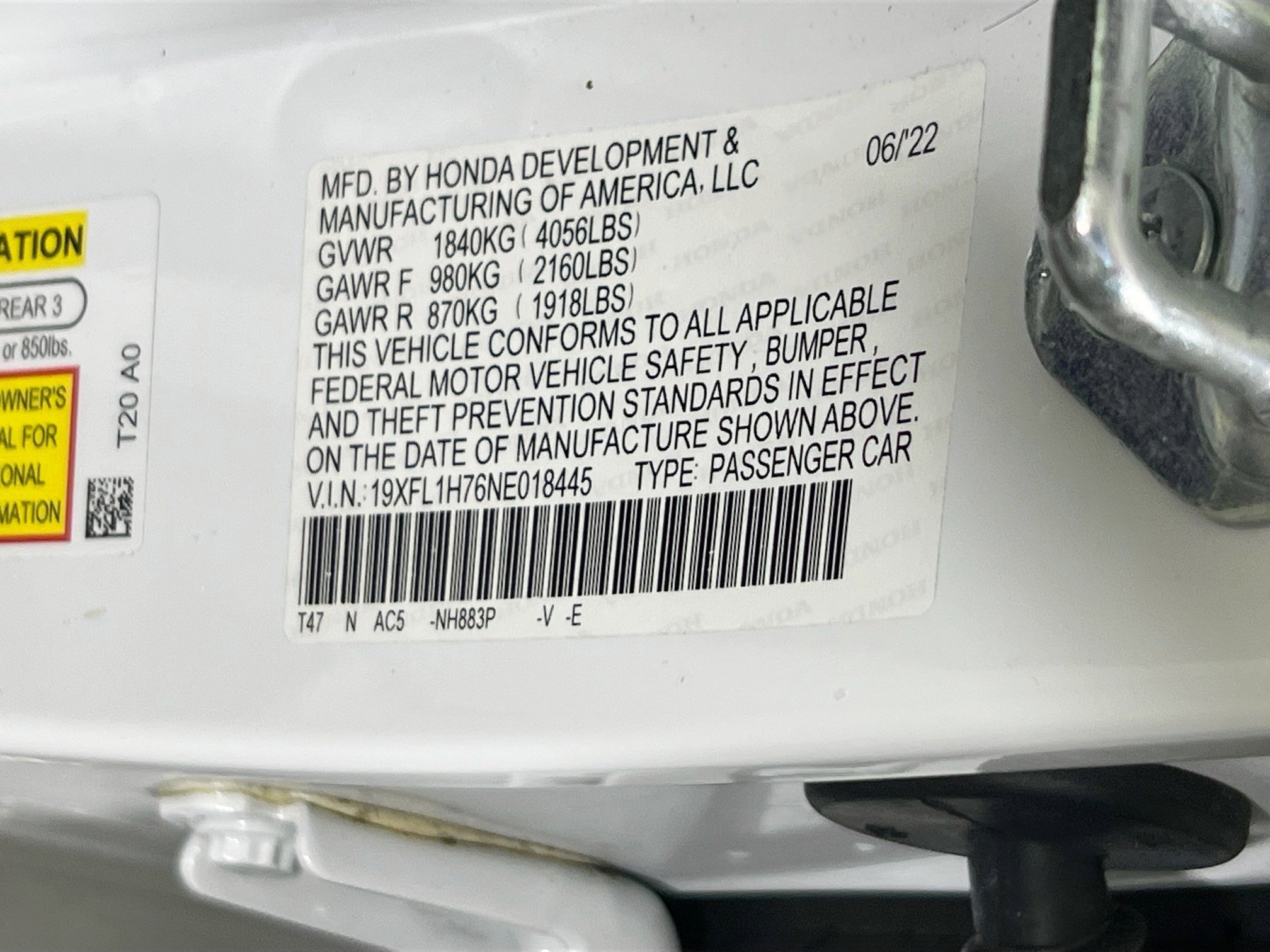 Used 2022 Honda Civic EX-L image 31