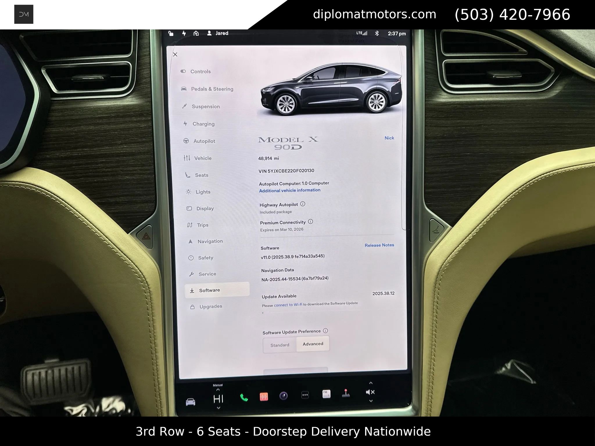 Used 2016 Tesla Model X 90D image 34