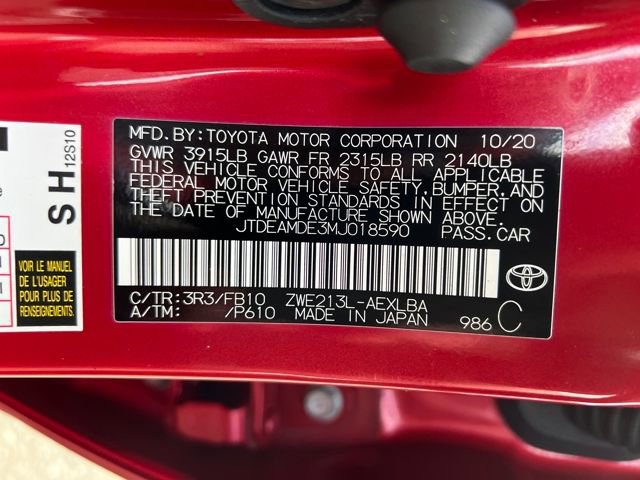 Used 2021 Toyota Corolla LE w/ Carpet Mat Package (TMS) image 18