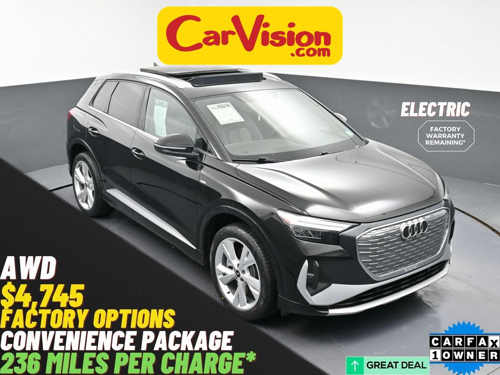 Used 2023 Audi Q4 e-tron Premium w/ Convenience Package