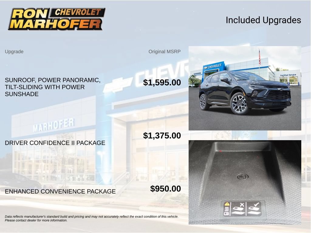 New 2026 Chevrolet Blazer RS w/ Driver Confidence II Package AWD/4WD image 6