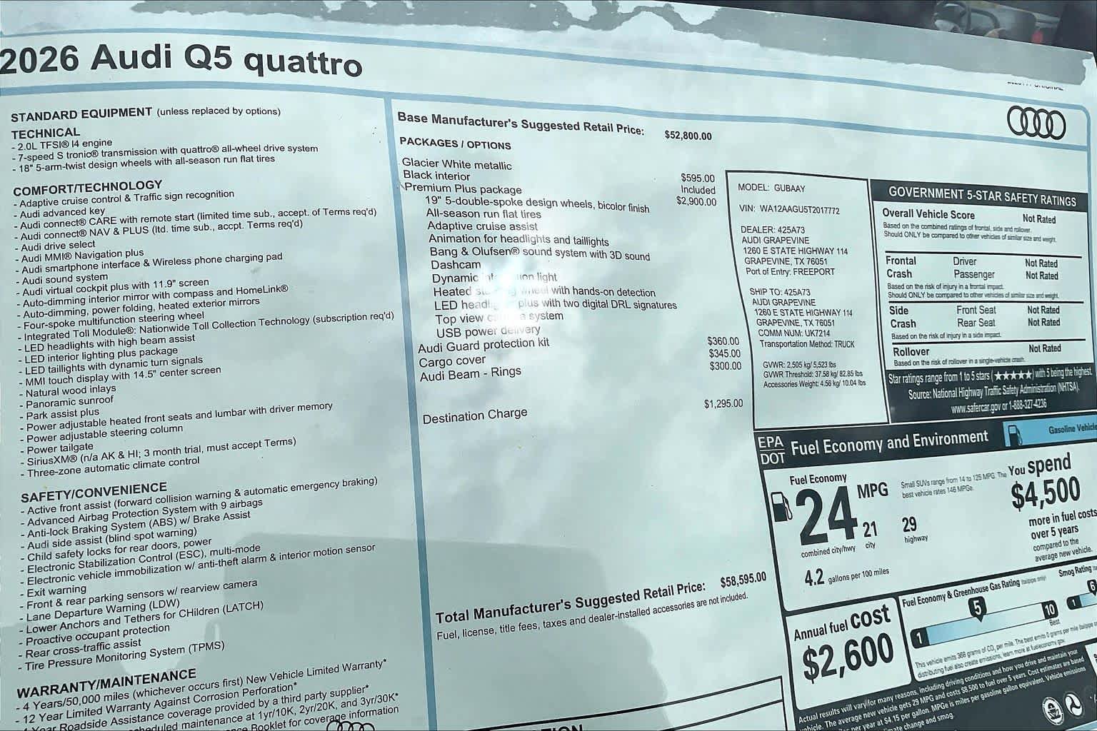 New 2026 Audi Q5 Premium AWD/4WD image 19