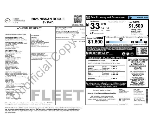 Used 2025 Nissan Rogue SV FWD image 4