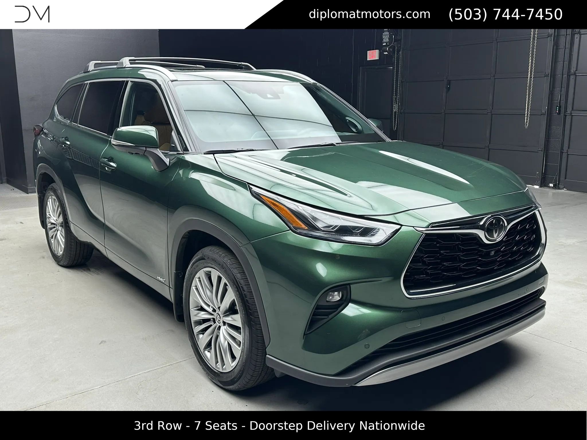 Used 2025 Toyota Highlander Platinum image 9