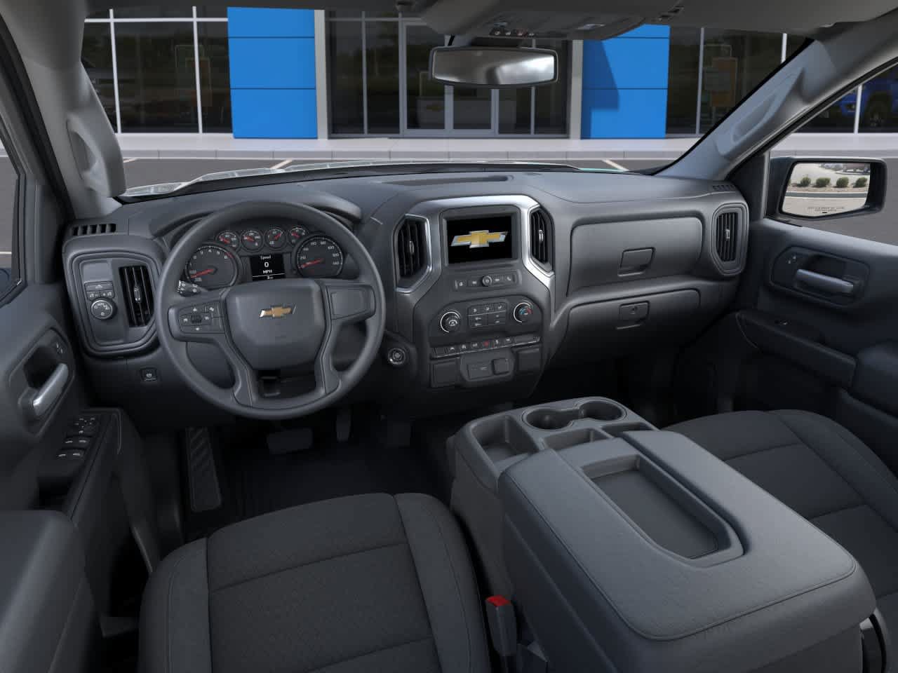 New 2026 Chevrolet Silverado 1500 Custom w/ Turbomax Blackout Package RWD image 15