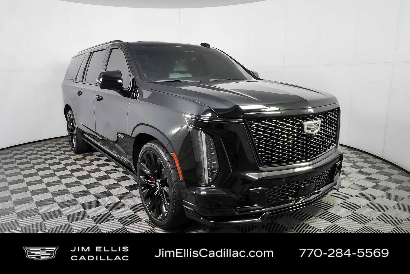 Certified 2025 Cadillac Escalade ESV V w/ LPO, ONYX Package