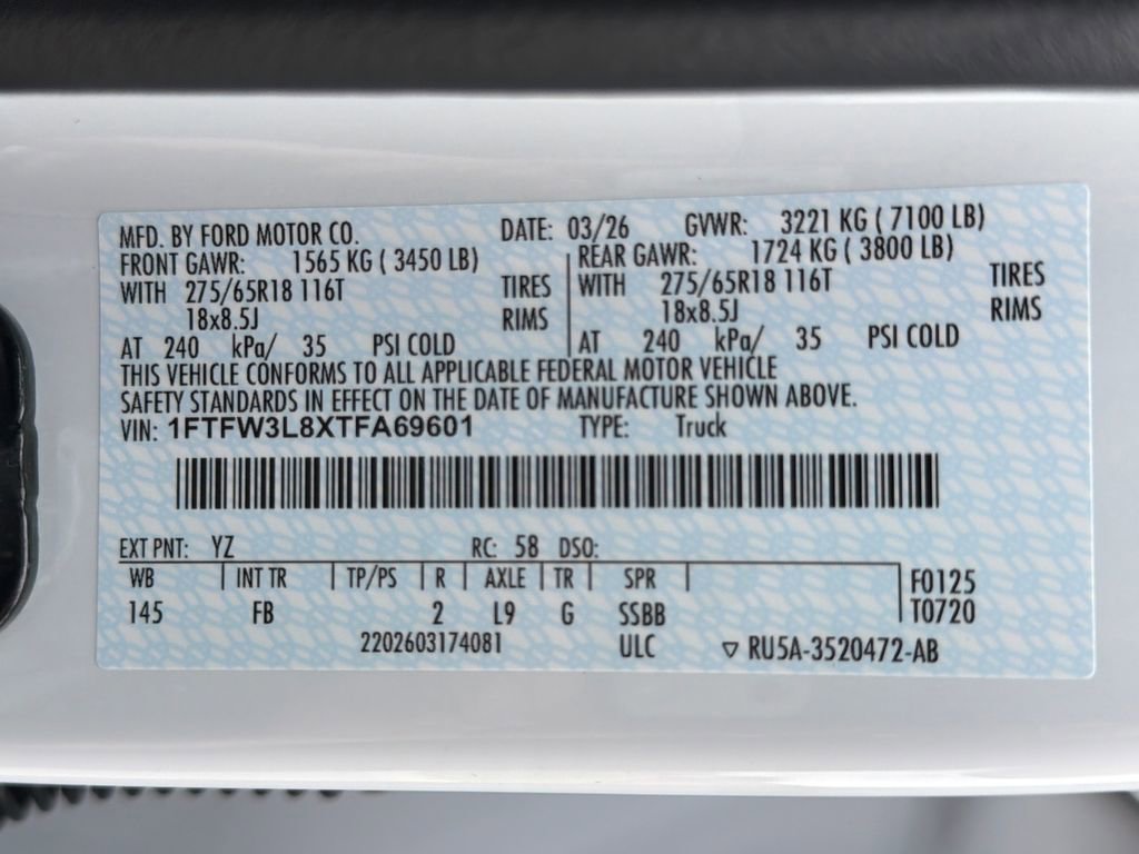 New 2026 Ford F150 XLT AWD/4WD image 28