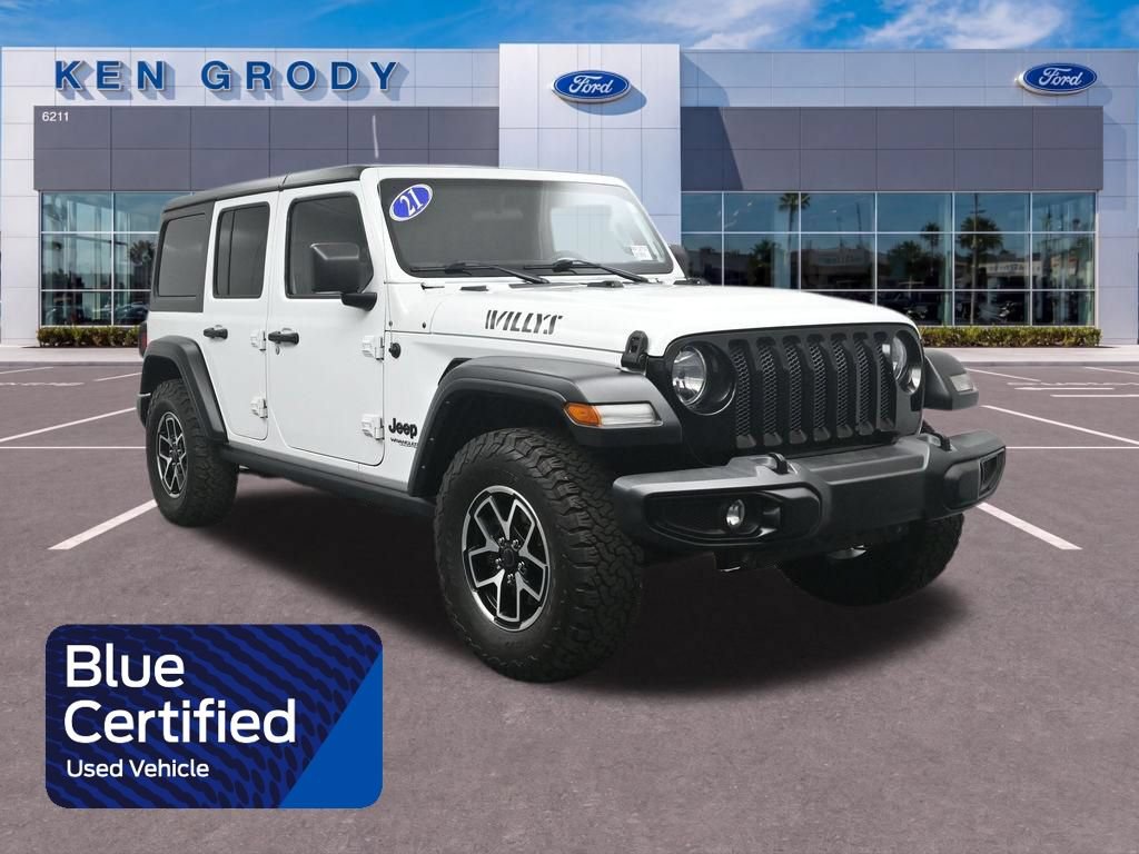 Used 2021 Jeep Wrangler Unlimited Sport AWD/4WD 360° Tour