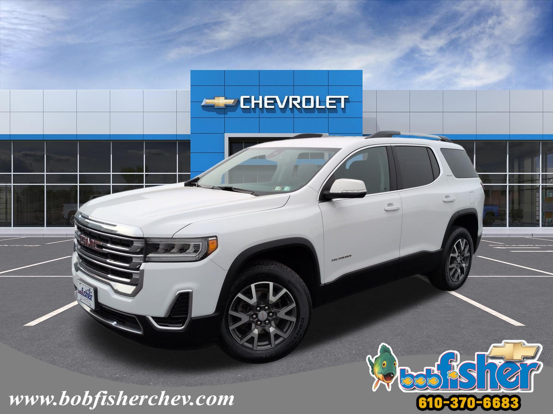Certified 2023 GMC Acadia SLE w/ Driver Convenience Package AWD/4WD image 1