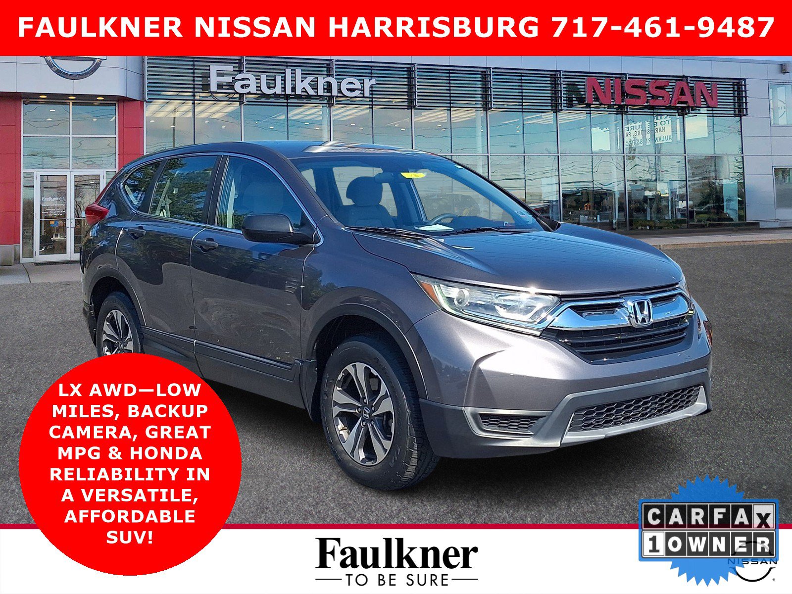 Used 2017 Honda CR-V LX