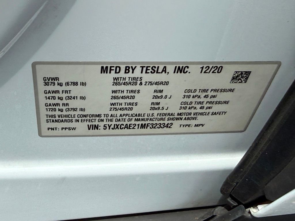 Used 2021 Tesla Model X Long Range image 42