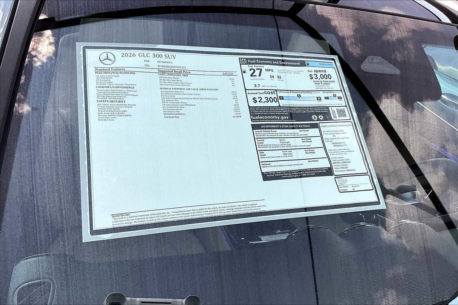 New 2026 Mercedes-Benz GLC 300 image 22