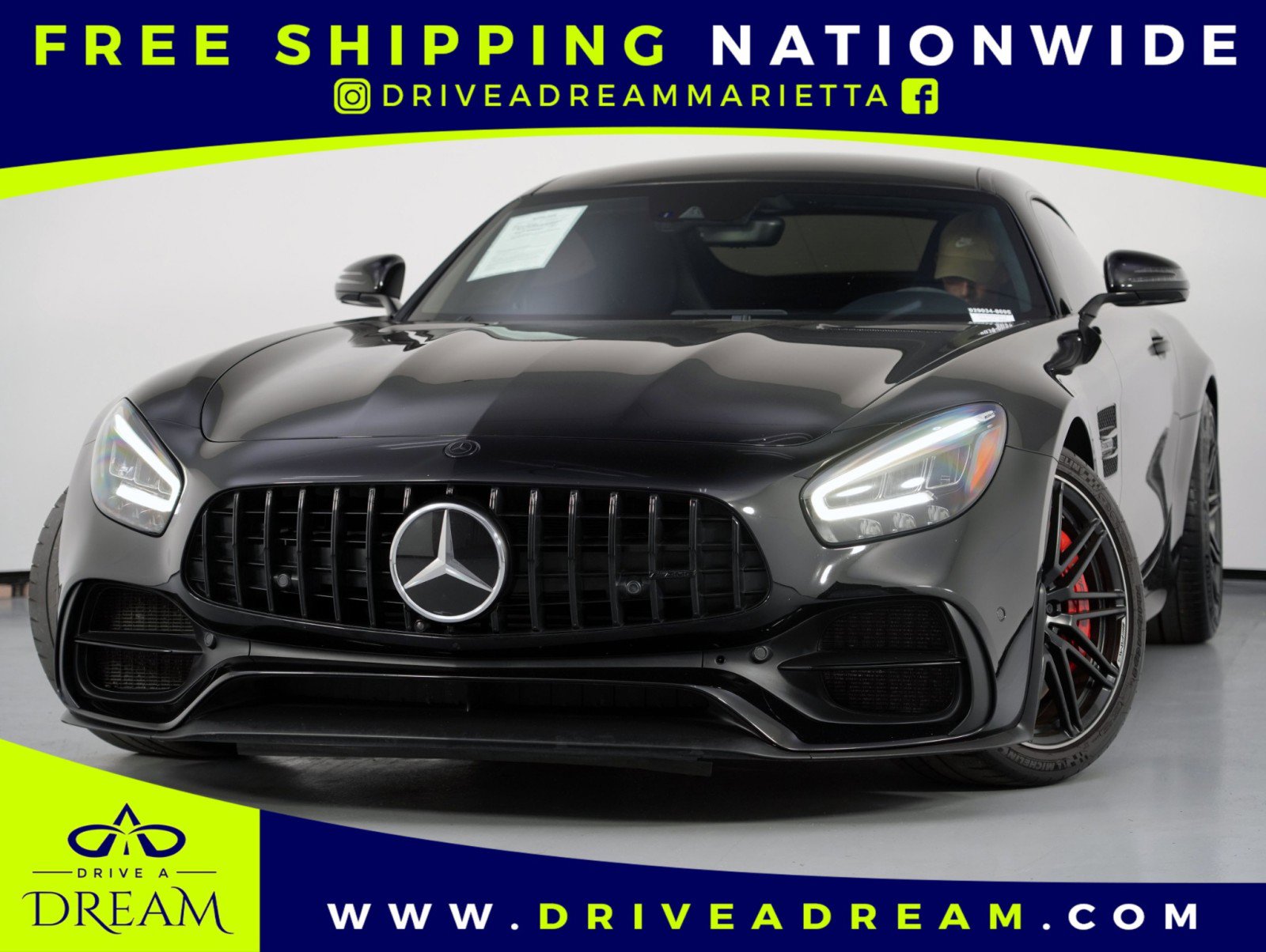 Used 2020 Mercedes-Benz AMG GT C w/ AMG Aerodynamic Package (DC3)