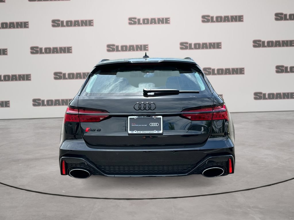 Certified 2025 Audi RS 6 performance w/ Black Optic Package AWD/4WD image 4