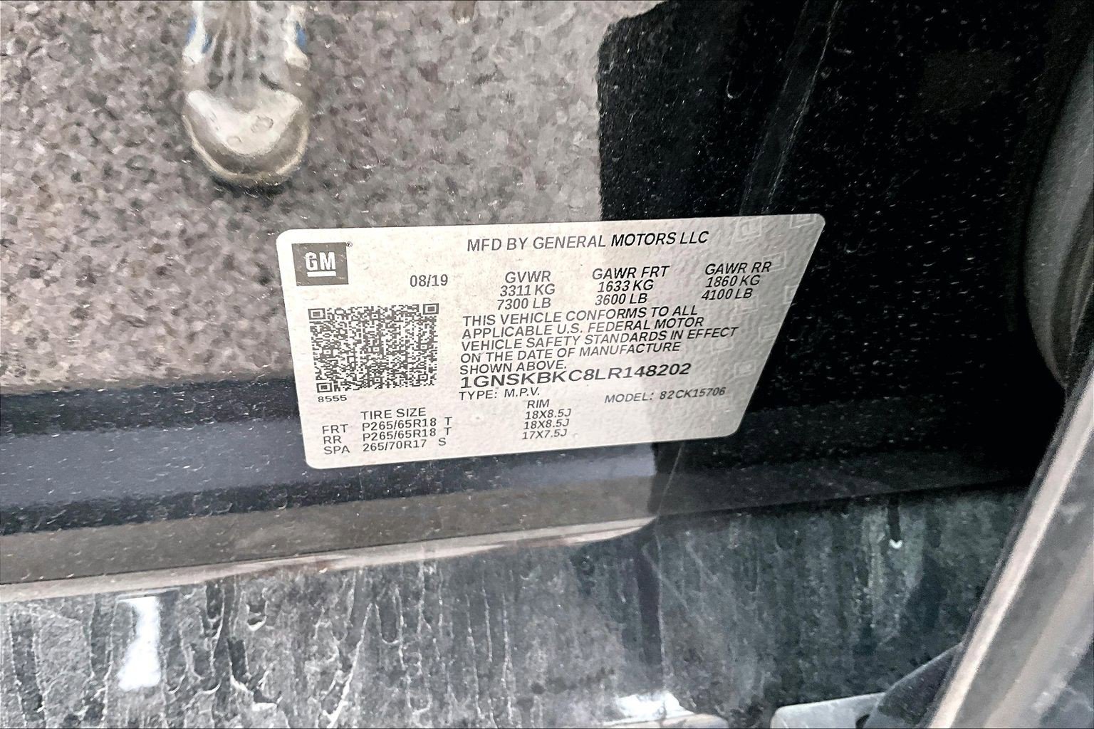 Used 2020 Chevrolet Tahoe LT AWD/4WD image 4