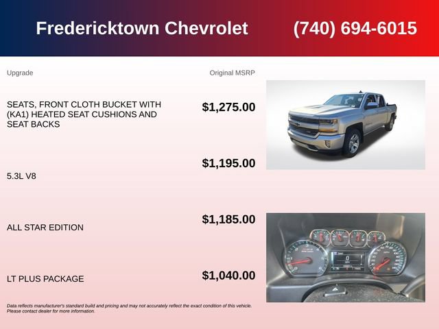 Used 2018 Chevrolet Silverado 1500 LT w/ All Star Edition AWD/4WD image 5
