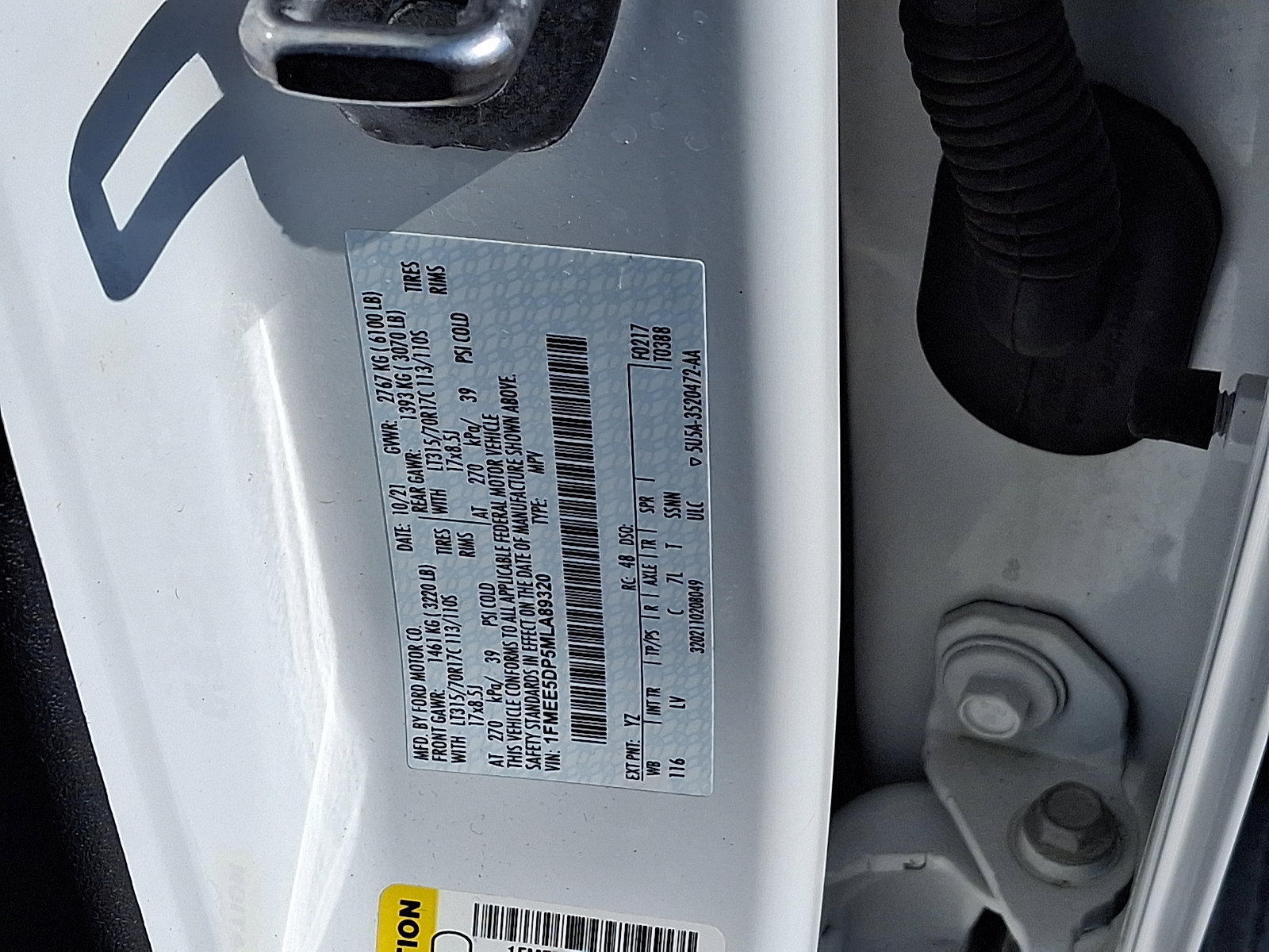 Certified 2021 Ford Bronco Big Bend w/ Sasquatch Package image 28