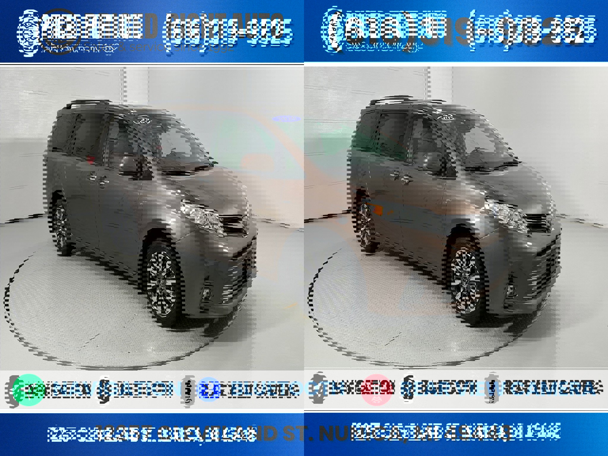 Used 2020 Toyota Sienna XLE w/ XLE Navigation Package image 1