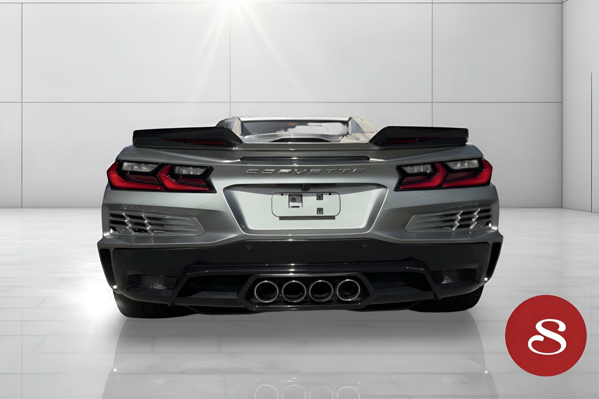 Used 2023 Chevrolet Corvette Z06 w/ Chrome Exterior Badge Package RWD image 6