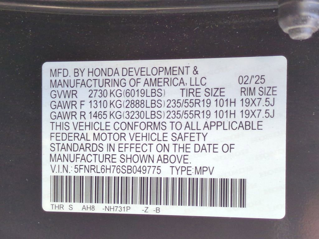 Used 2025 Honda Odyssey Sport-L image 37