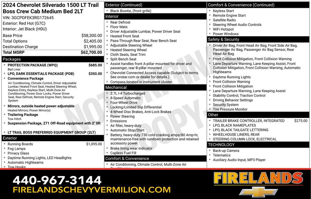 Certified 2024 Chevrolet Silverado 1500 LT Trail Boss w/ Protection Package video 2