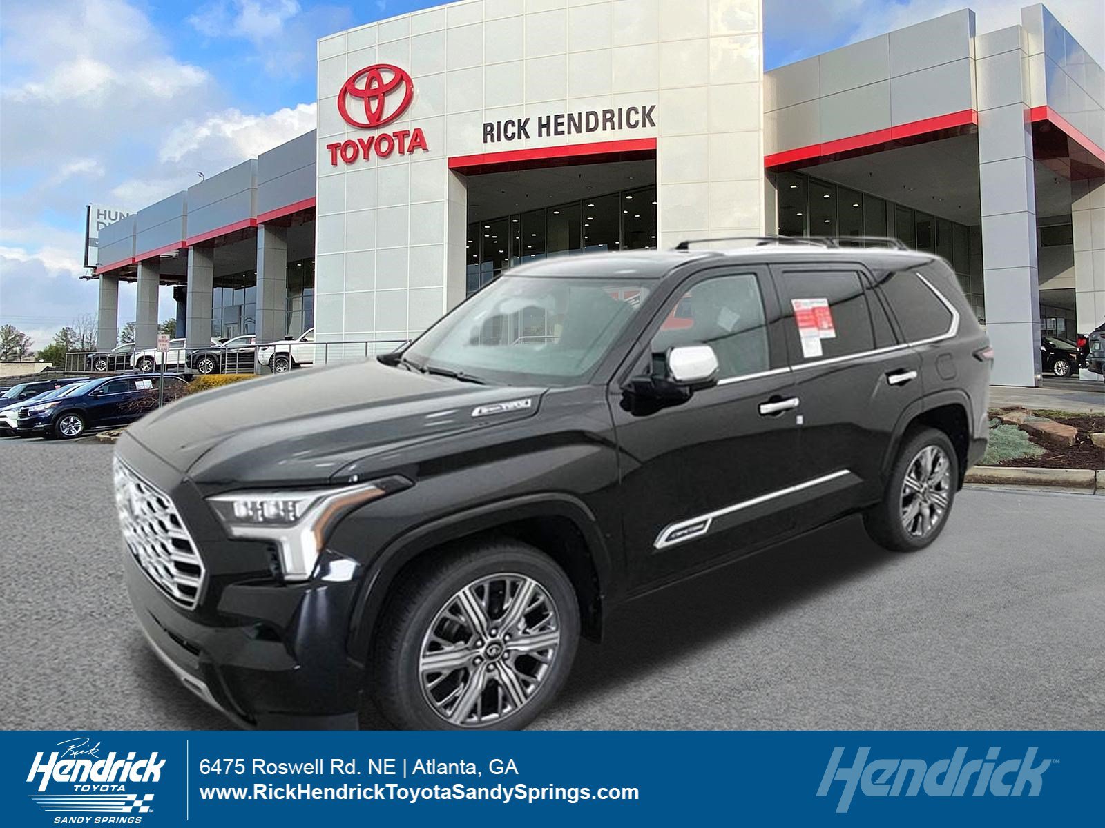 New 2026 Toyota Sequoia Capstone