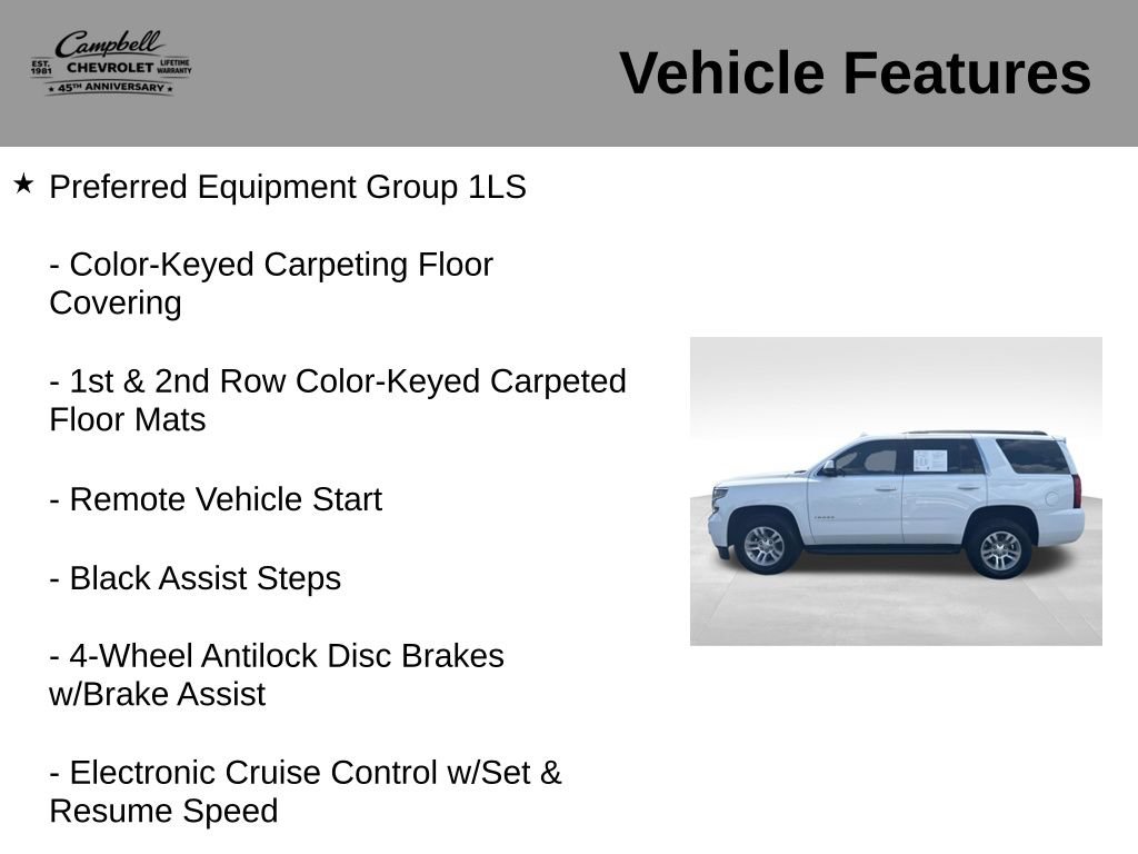 Used 2020 Chevrolet Tahoe LS AWD/4WD image 10