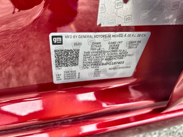 Certified 2023 Chevrolet Silverado 1500 LTZ RWD image 33