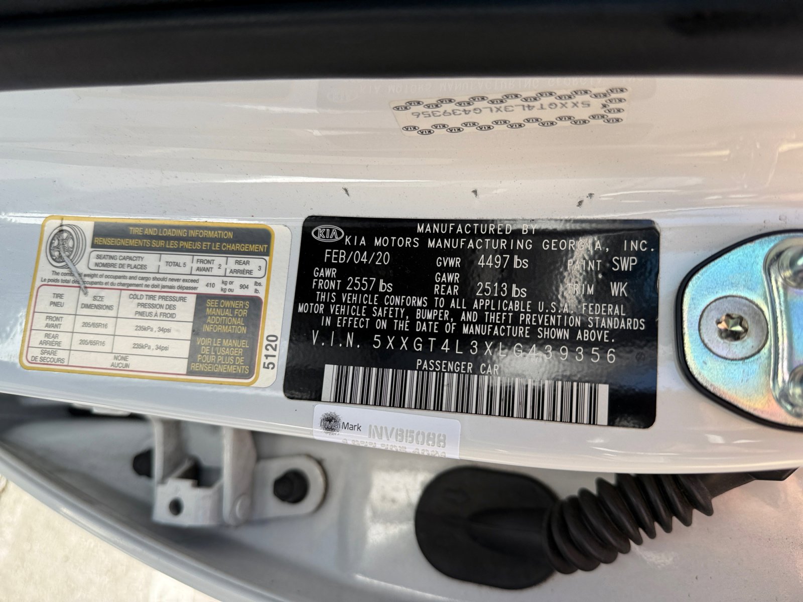 Used 2020 Kia Optima LX image 25