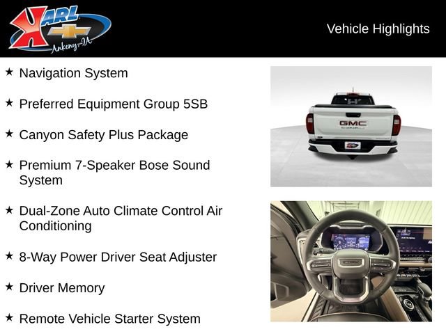 Certified 2025 GMC Canyon Denali AWD/4WD image 2