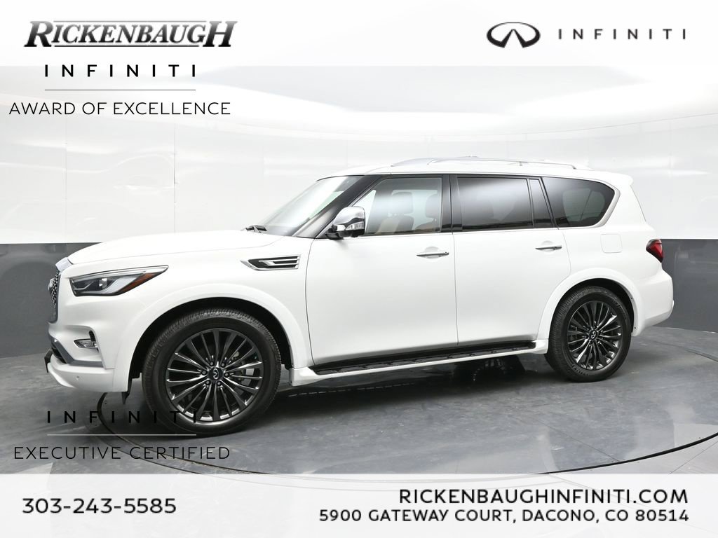 Certified 2023 INFINITI QX80 Sensory w/ Cargo Package AWD/4WD image 3