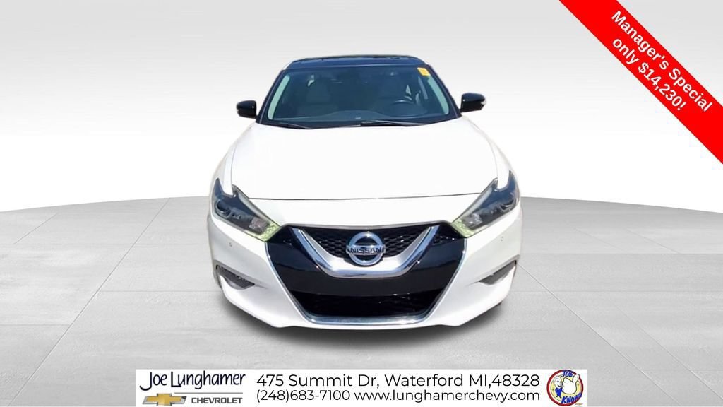 Used 2017 Nissan Maxima Platinum FWD video 3