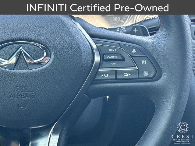 Certified 2023 INFINITI Q50 Red Sport 400 w/ Black Opal Edition RWD image 16