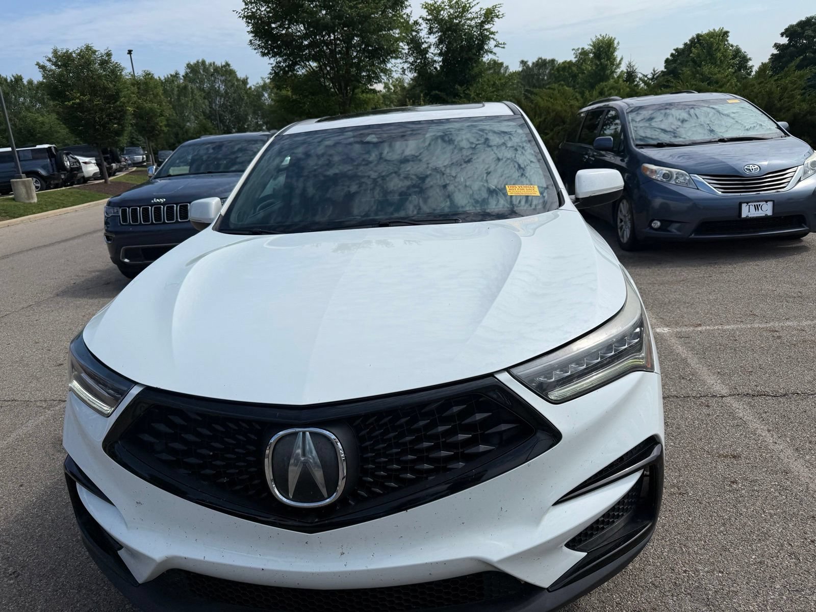 Used 2020 Acura RDX A-Spec AWD/4WD image 2