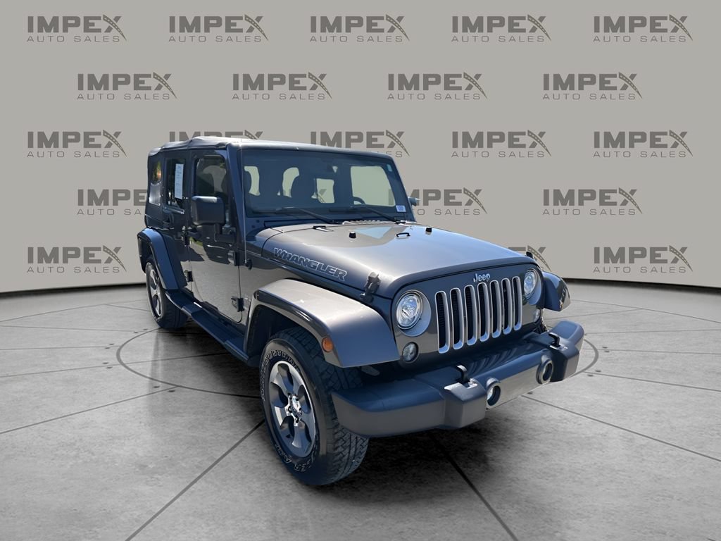 Used 2017 Jeep Wrangler Unlimited Sahara w/ Connectivity Group AWD/4WD image 7