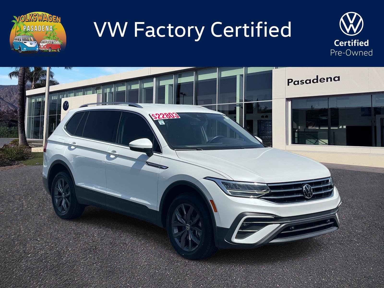 Certified 2023 Volkswagen Tiguan SE FWD image 1