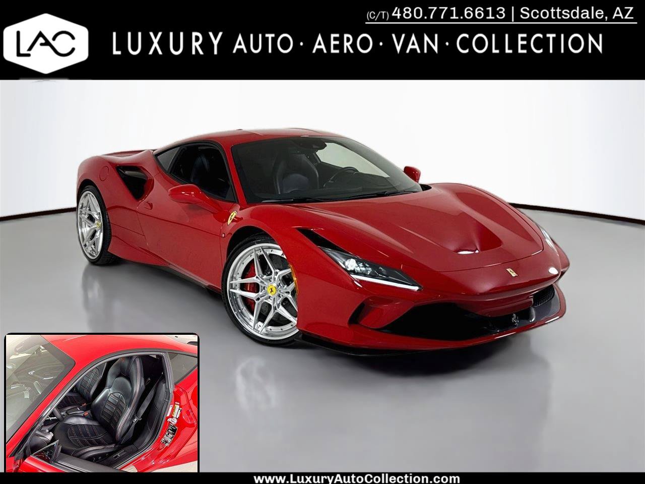 Used 2021 Ferrari F8 Tributo RWD image 1