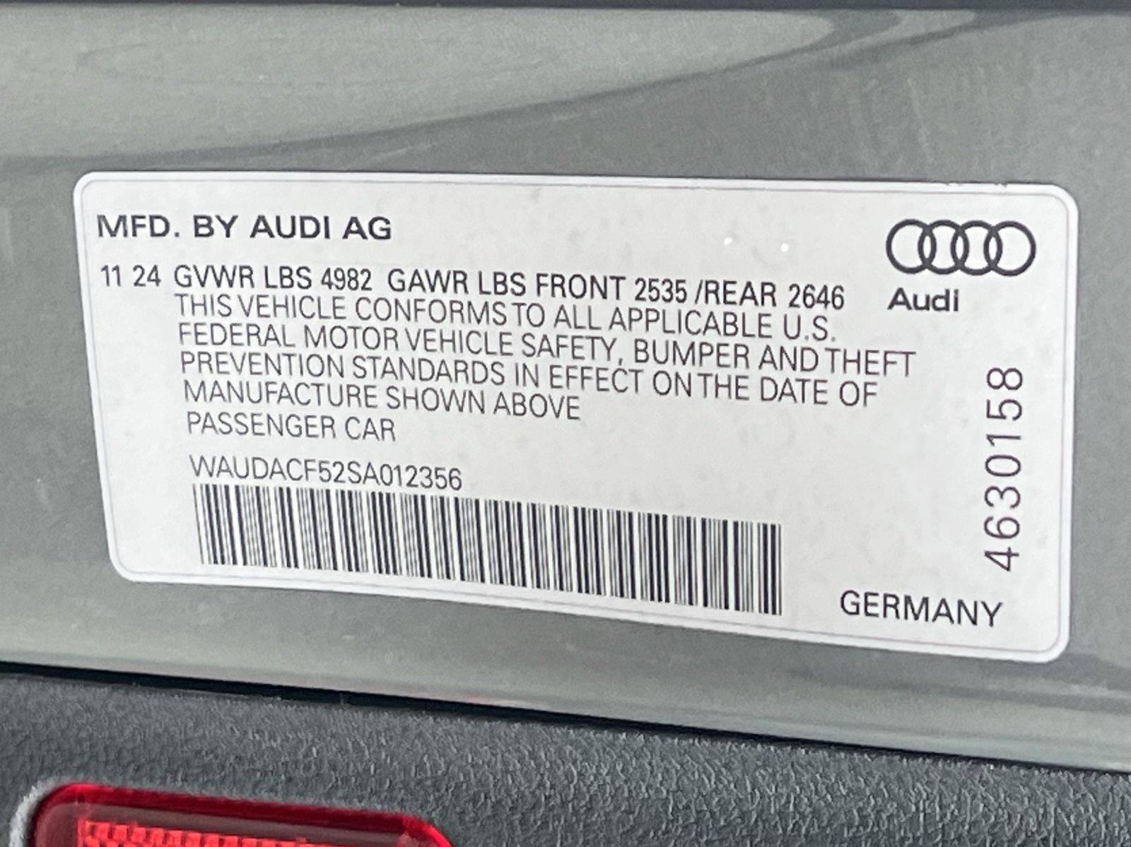 Certified 2025 Audi A5 2.0T Premium Plus image 25