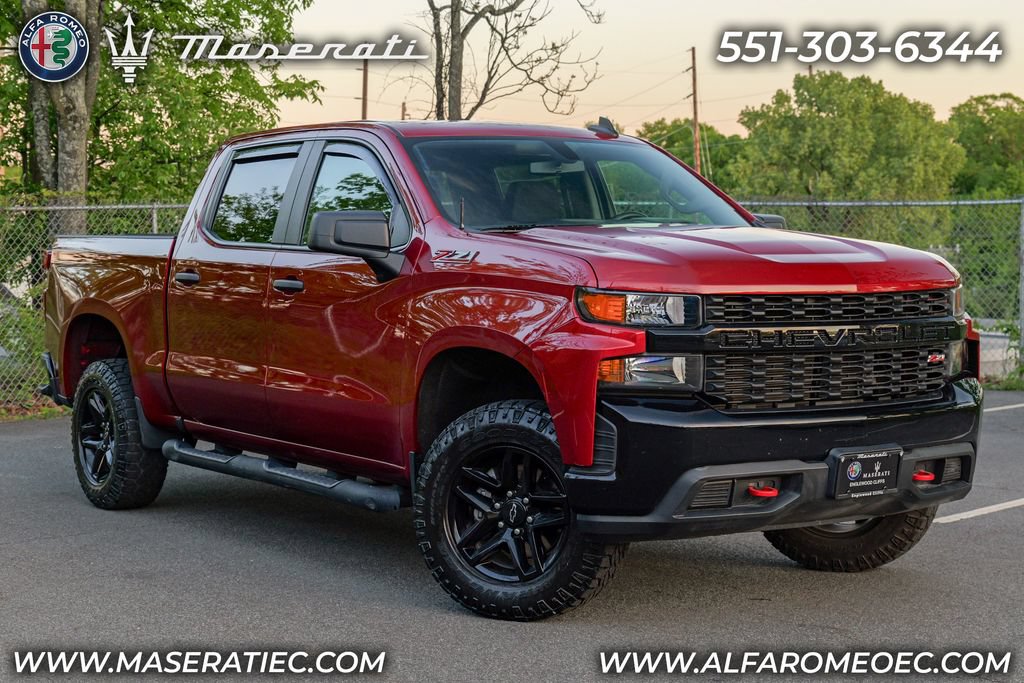Used 2021 Chevrolet Silverado 1500 Custom Trail Boss AWD/4WD image 1