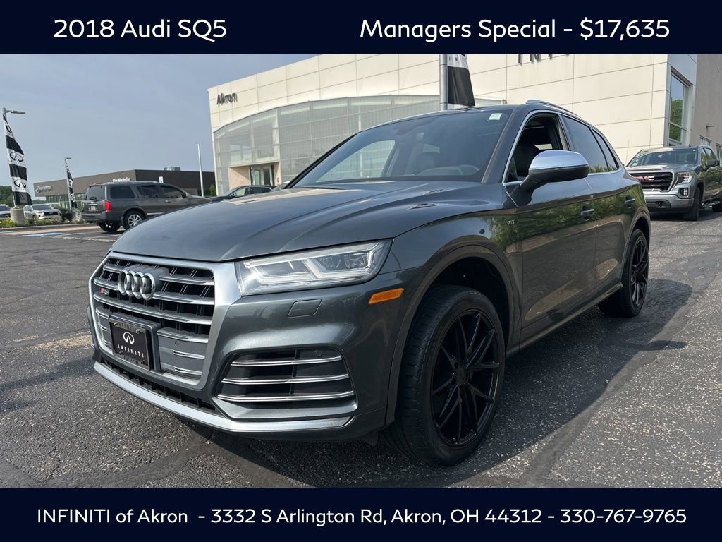 Used 2018 Audi SQ5 Premium Plus w/ Navigation Package