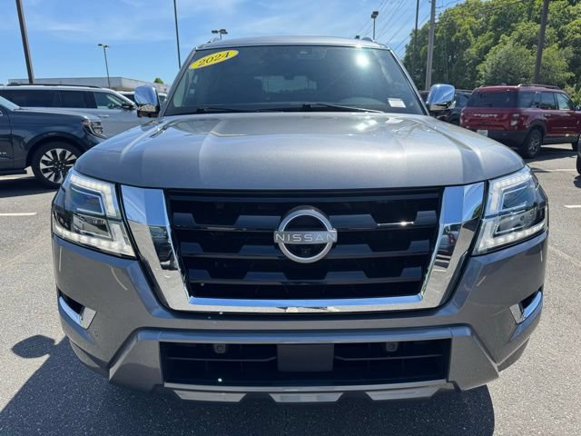 Used 2024 Nissan Armada Platinum w/ Captain's Chairs Package AWD/4WD image 2