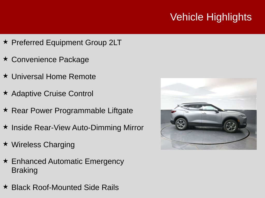 New 2026 Chevrolet Blazer LT w/ Convenience Package AWD/4WD image 2