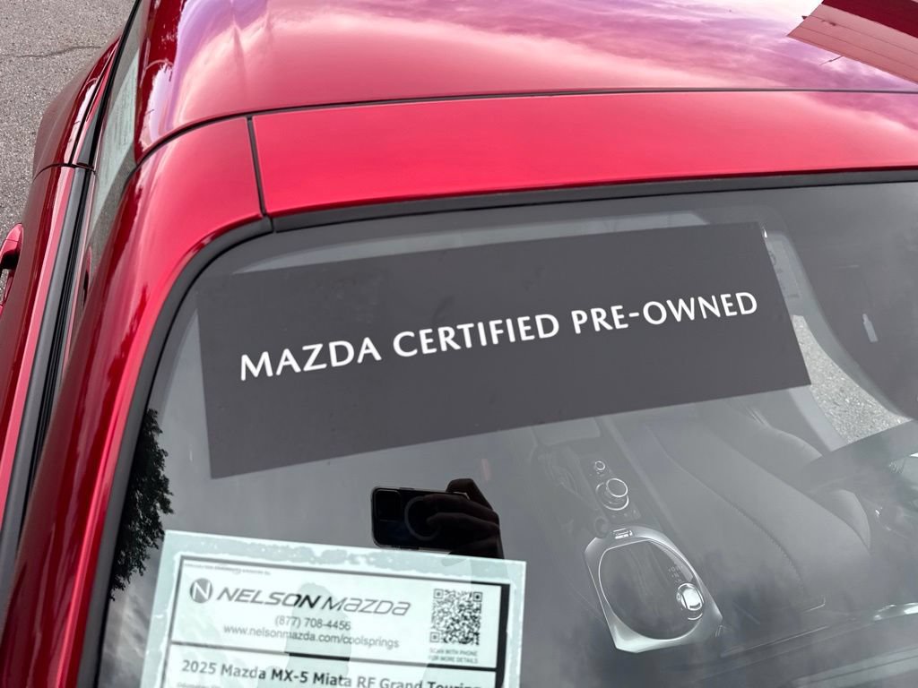 Certified 2025 MAZDA MX-5 Miata RF Grand Touring RWD image 59