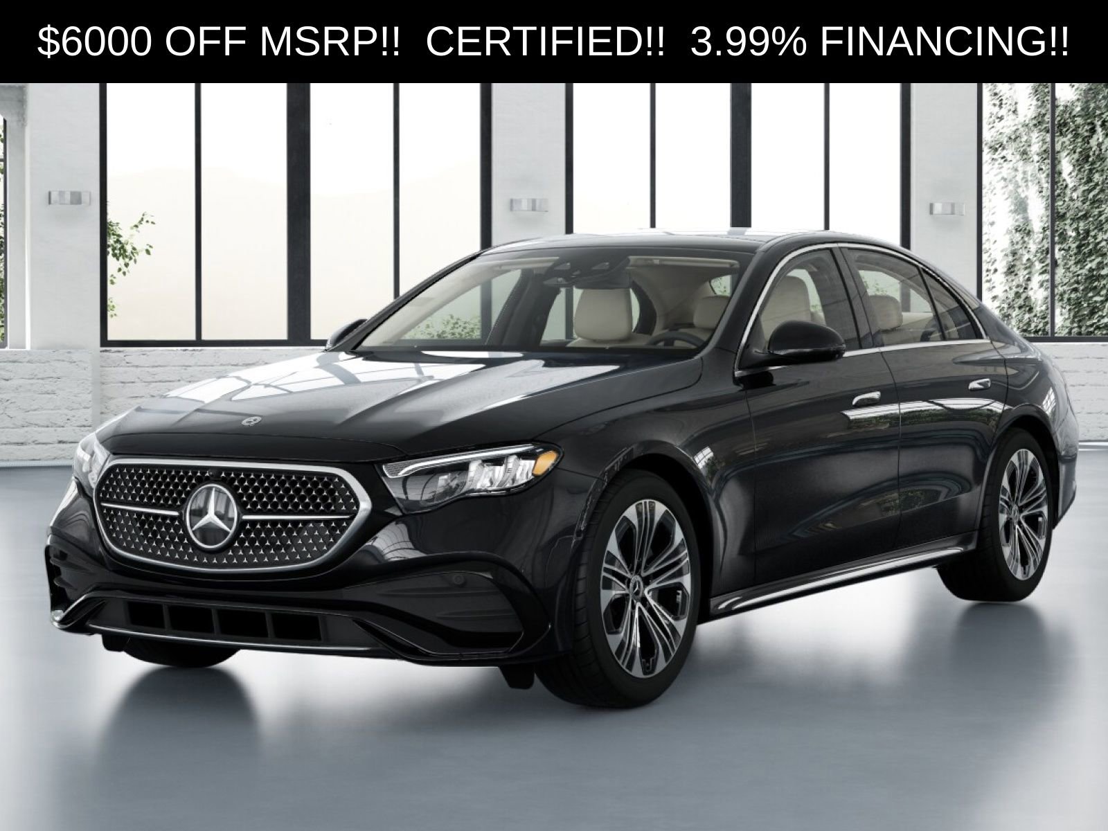 New 2026 Mercedes-Benz E 350 4MATIC Sedan image 1